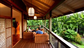 Upstairs lanai (deck)         