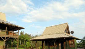 Main house and master suite courtyard               