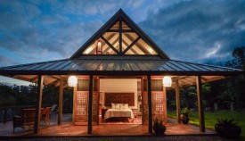 Master suite night shot               