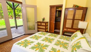 Pineapple Suite bedroom    
