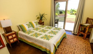 Pineapple Suite bedroom    