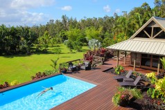 Float in bliss in your own private pool     