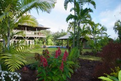 House and master suite view from front    